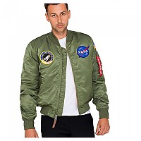 [해외]알파 인더스트리 MA-1 VF NASA 재킷 138021483 Green