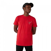 [해외]뉴에라 NBA Fade 로고 Chicago Bulls 반팔 티셔츠 138051400 Red