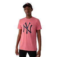 [해외]뉴에라 MLB Seasonal 팀 로고 New York Yankees 반팔 티셔츠 138051403 Pink