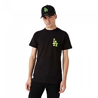 [해외]뉴에라 MLB Neon Los Angeles Dodgers 반팔 티셔츠 138051407 Black