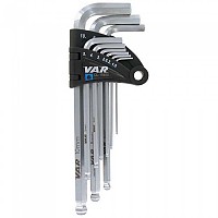 [해외]VAR 도구 프로fessional Hex Wrench Set 1136939226 Silver