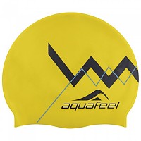 [해외]AQUAFEEL 수영 모자 Silicone 6138114502 Yellow