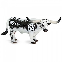 [해외]사파리엘티디 농장 피겨 Texas 롱horn Bull 15137554121 Black / White