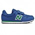[해외]뉴발란스 500 Velcro 넓은 트레이너 15136713452 Blue / Green