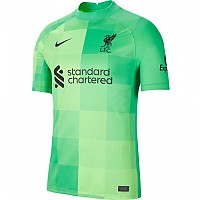 [해외]나이키 골키퍼 Liverpool FC Stadium 21/22 티셔츠 3138031072 Green Spark / Black