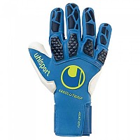 [해외]울스포츠 Hyperact Absolutgrip Reflex Goalkeeper Gloves 3137996404 Night Blue / White / Fluo Yellow