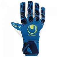 [해외]울스포츠 Hyperact Supersoft Half Negative Goalkeeper Gloves 3137996407 Night Blue / White / Fluo Yellow
