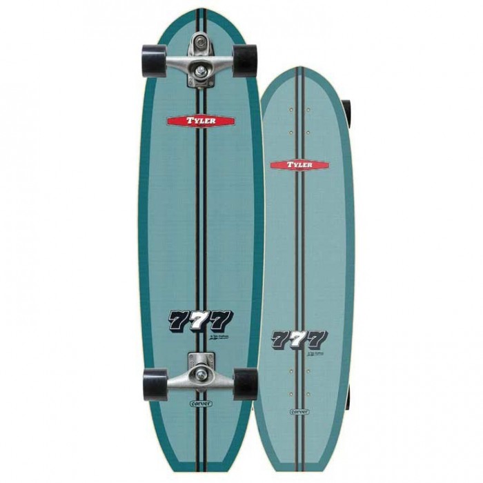 [해외]카버보드 서핑 스케이트 Tyler 777 C7 Raw 36.5´´ 14138049206 Blue