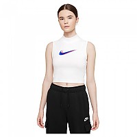 [해외]나이키 Sportswear Mock Print 민소매 티셔츠 138126044 White