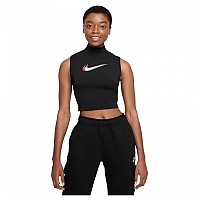 [해외]나이키 Sportswear Mock Print 민소매 티셔츠 138126117 Black