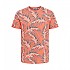 [해외]ONLY & SONS Iason Slim Aop 반팔 티셔츠 138098032 Camellia