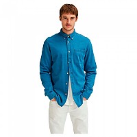 [해외]SELECTED 긴 소매 셔츠 Regrick Denim 138099699 Medium Blue Denim
