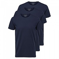 [해외]SELECTED New Pima 반팔 티셔츠 3 단위 138112913 Navy Blazer