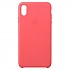 [해외]APPLE iPhone XS Max Leather Case 137349965 Peony Pink