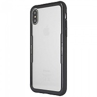 [해외]MUVIT 덮개 Tempered Glass 스키n Case IPhone XS/X 137557777 Clear / Black
