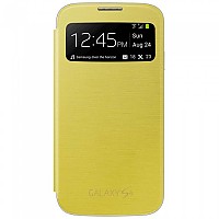 [해외]SAMSUNG 덮개 Galaxy S4 Flip Frontal EF-CI950BYEGWW 137663502 Yellow