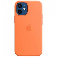 [해외]APPLE iPhone 12 미니 Silicone Case With MagSafe 137821955 Kumquat