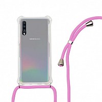 [해외]KSIX 실리콘 커버 Samsung Galaxy A70 138069779 Pink