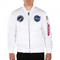 [해외]알파 인더스트리 MA-1 VF NASA LP 재킷 138021493 White