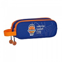 [해외]SAFTA 더블 필통 Valencia Basket 137682048 Blue / Orange
