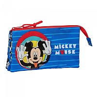[해외]SAFTA 필통 Mickey Mouse Me Time Triple 137962914 Blue / Red