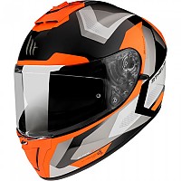 [해외]MT 헬멧 Blade 2 SV Finishline 풀페이스 헬멧 9138277655 Gloss Pearl / Fluor Orange