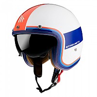[해외]MT 헬멧 오픈 페이스 헬멧 Le Mans 2 SV Tant 9138277665 Gloss Pearl / Red / Blue