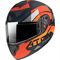 [해외]MT 헬멧 Atom SV W17 모듈형 헬멧 9138277652 Matt Orange