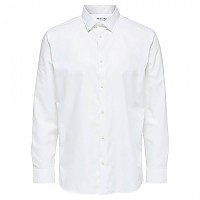 [해외]SELECTED Ethan Classic Slim 긴팔 셔츠 138345001 Bright White
