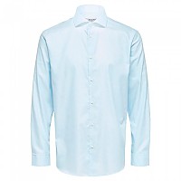 [해외]SELECTED Ethan Cut Away Slim 긴팔 셔츠 138345007 Light Blue