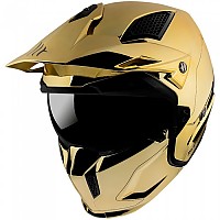 [해외]MT 헬멧 컨버터블 헬멧 Streetfighter SV Chromed 9138277690 Gold
