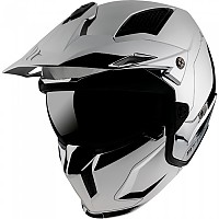 [해외]MT 헬멧 컨버터블 헬멧 Streetfighter SV Chromed 9138277691 Silver