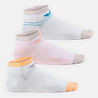 [해외]조마 Park Socks 3 Pairs 3138270590 Grey Melange / Blue / Salmon