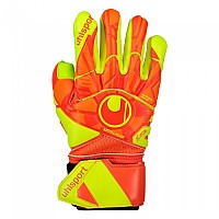 [해외]울스포츠 Dynamic Impulse Absolutgrip Finger Surround Goalkeeper Gloves Refurbished 3138368629 Dynamic Orange / Fluo Yellow