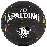 [해외]스팔딩 Marble Series Rainbow Basketball Ball 3138357389 Black