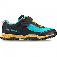 [해외]스페셜라이즈드 Rime 1.0 MTB MTB 신발 1138357219 Brassy Yellow / Lagoon Blue