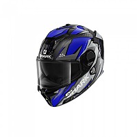 [해외]샤크 스파르탄 GT Carbon 풀페이스 헬멧 9138384233 Carbon / Blue / White