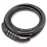 [해외]T?LS 콤비네이션 자물쇠 Cable 1138373487 Black