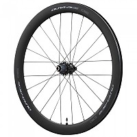 [해외]시마노 Dura Ace R9270 C50 CL Disc Carbon Tubeless 도로 자전거 뒷바퀴 1138344501 Black