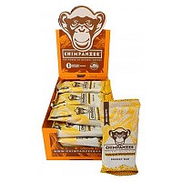 [해외]CHIMPANZEE 바나나와 에너지 바 상자 Chocolate 55g 20 단위 14138395599 Brown