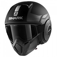 [해외]샤크 Street Drak 컨버터블 헬멧 9138384262 Black / Chrome /Silver