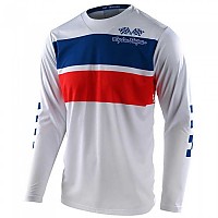 [해외]트로이리디자인 GP Racing Stripe 긴팔 티셔츠 9138492583 White