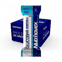 [해외]NUTRINOVEX Glucobar 35g 블루 트로픽 에너지 바 박스 24 단위 14138439439 Clear