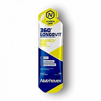 [해외]NUTRINOVEX 레몬과 라임 에너지 젤 롱ovit 360 Energy Gel 40g 1 단위 14138439492