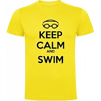 [해외]KRUSKIS Keep Calm and Swim 반팔 티셔츠 6137539144 Yellow