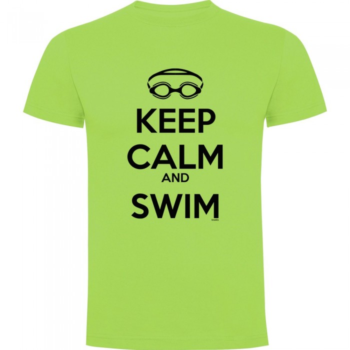 [해외]KRUSKIS Keep Calm and Swim 반팔 티셔츠 6137539145 Light Green