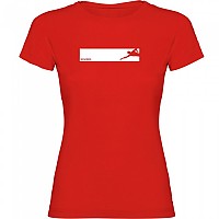 [해외]KRUSKIS Swim 프레임 반팔 티셔츠 6137332680 Red