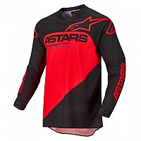 [해외]알파인스타 Racer Supermatic Long Sleeve T-Shirt 9138237612 Black / Bright Red