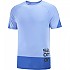 [해외]살로몬 Cross Run Graphic 반팔 티셔츠 4138519604 Provence / Nautical Blue