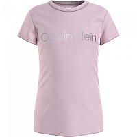 [해외]캘빈클라인 JEANS 반팔 티셔츠 Institutional Silver 로고 Slim 15138645552 Lucky Pink